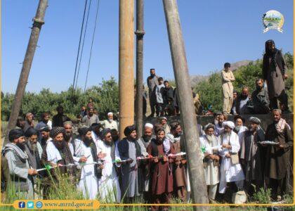 Work on 2 water supply projects kicks off in Helmand, Maidan Wardak