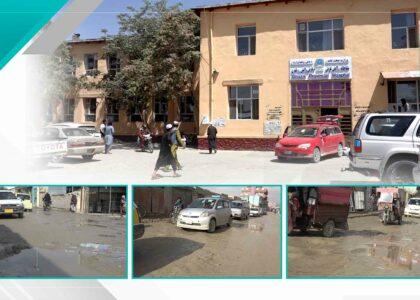 Ghazni residents demand repair of Civil Hospital road