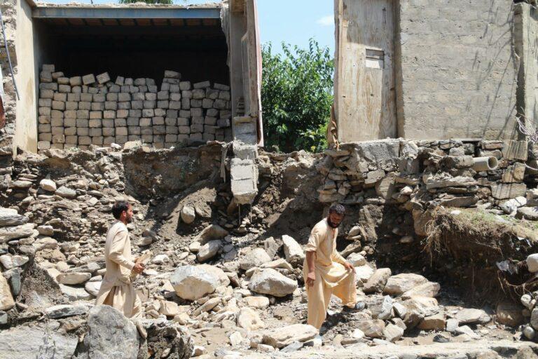 Woman dies as flash floods sweep through Laghman