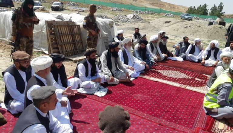 کار ساخت تعمیر یک مکتب در ولسوالی شکردرۀ کابل آغاز شد