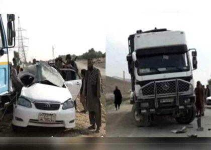 2 die, 7 wounded in Maidan Wardak traffic accidents