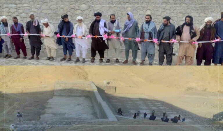 یک چک‌دیم در فراه به بهره‌برداری سپرده شد