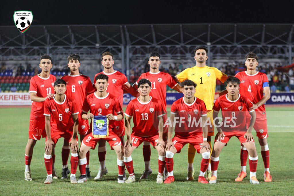 تیم ملی فوتبال زیر ۲۰ سال افغانستان در برابر قرقیزستان شکست خورد