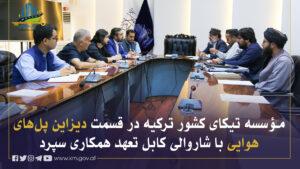 TIKA pledges urban development cooperation to Kabul Municipality