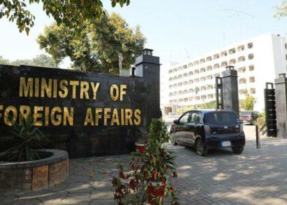 وزارت امور خارجۀ پاکستان می‌گوید، معاون سفیر افغانستان را احضار کرده‌است