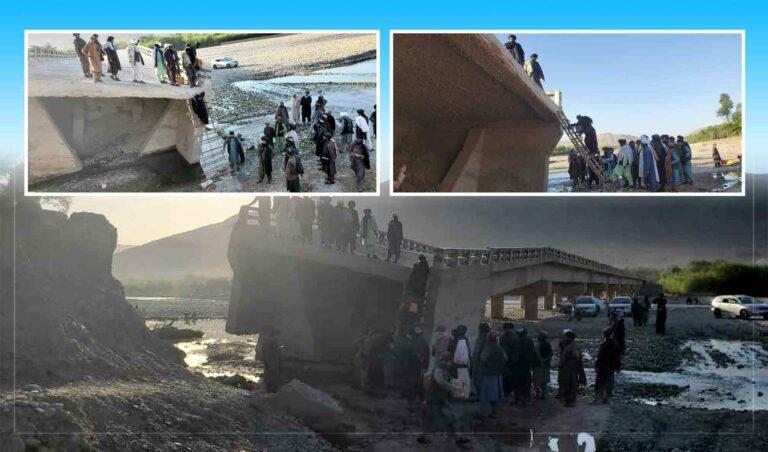 اروزګان په چورې کې د ترینکوټ پر سیند د پله نړېدو خلک له ستونزو سره مخ کړي