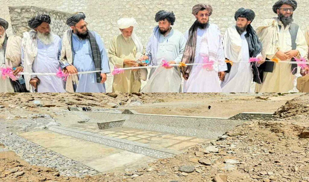 Check dams worth 13m afghanis completed in Farah