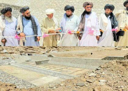 Check dams worth 13m afghanis completed in Farah