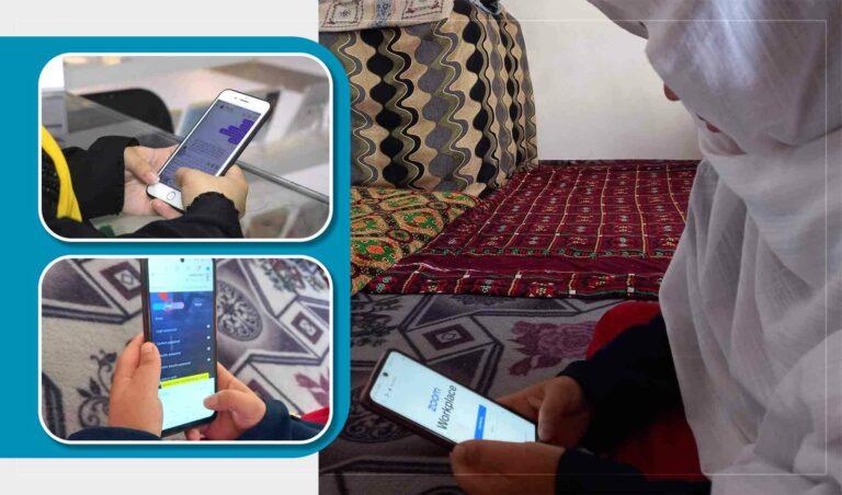 Some Daikundi women support families through online business