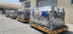 EU-dispatched medical supplies arrive in Kabul