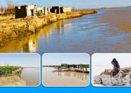 Balkh residents seek permanent solution to Amu river  threat