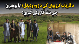 د فاریاب ګرزیوان کې د زوم ودېدل؛ ایا پوهېږئ چې دغه کار ولې کېږي؟