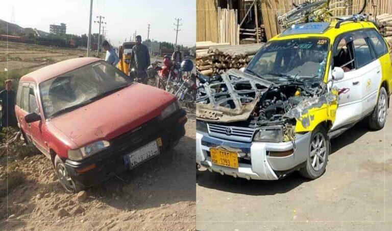 رویدادهای جداگانۀ ترافیکی در لوگر شش زخمی برجا گذاشت