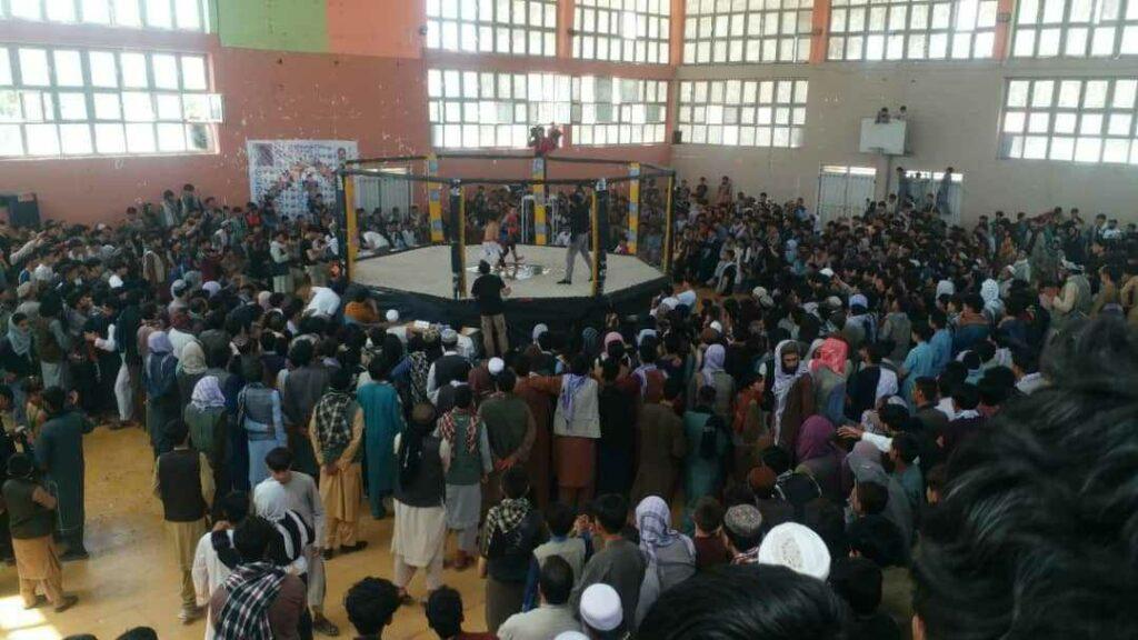 MMA contests held in Ghazni to scout talented athletes