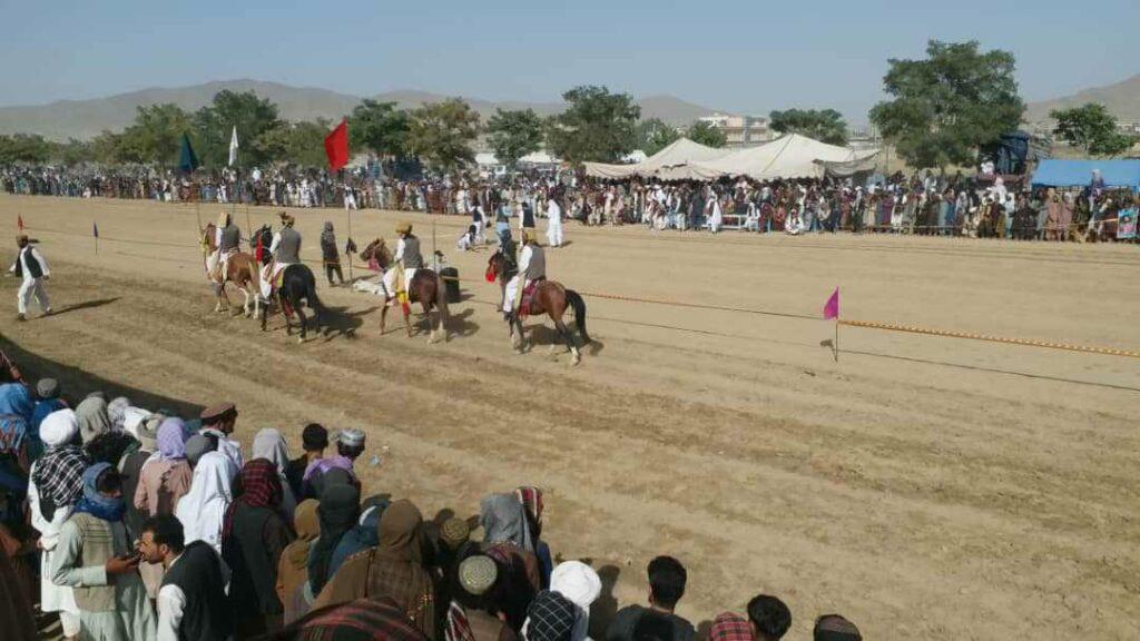 Ghazni-hosted spear throwing tournament concludes