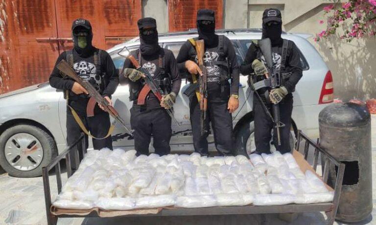 55kg crystal seized, 2 suspects detained in Laghman