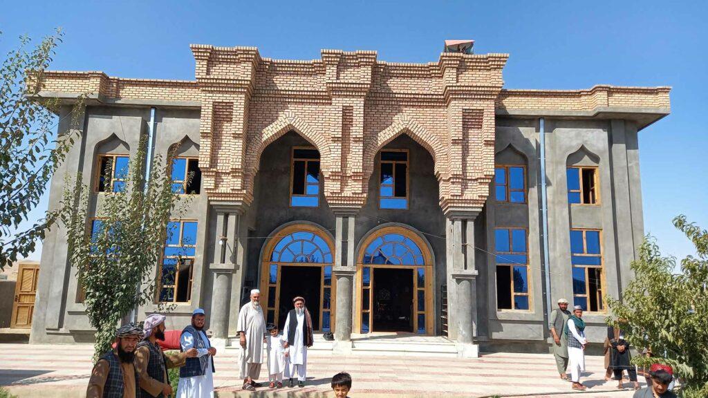 Mosque built by two residents in Faryab