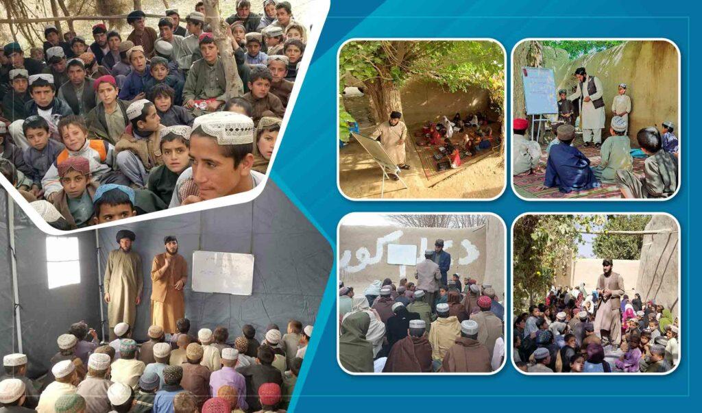 Helmand youth imparts free education to 300 children at home