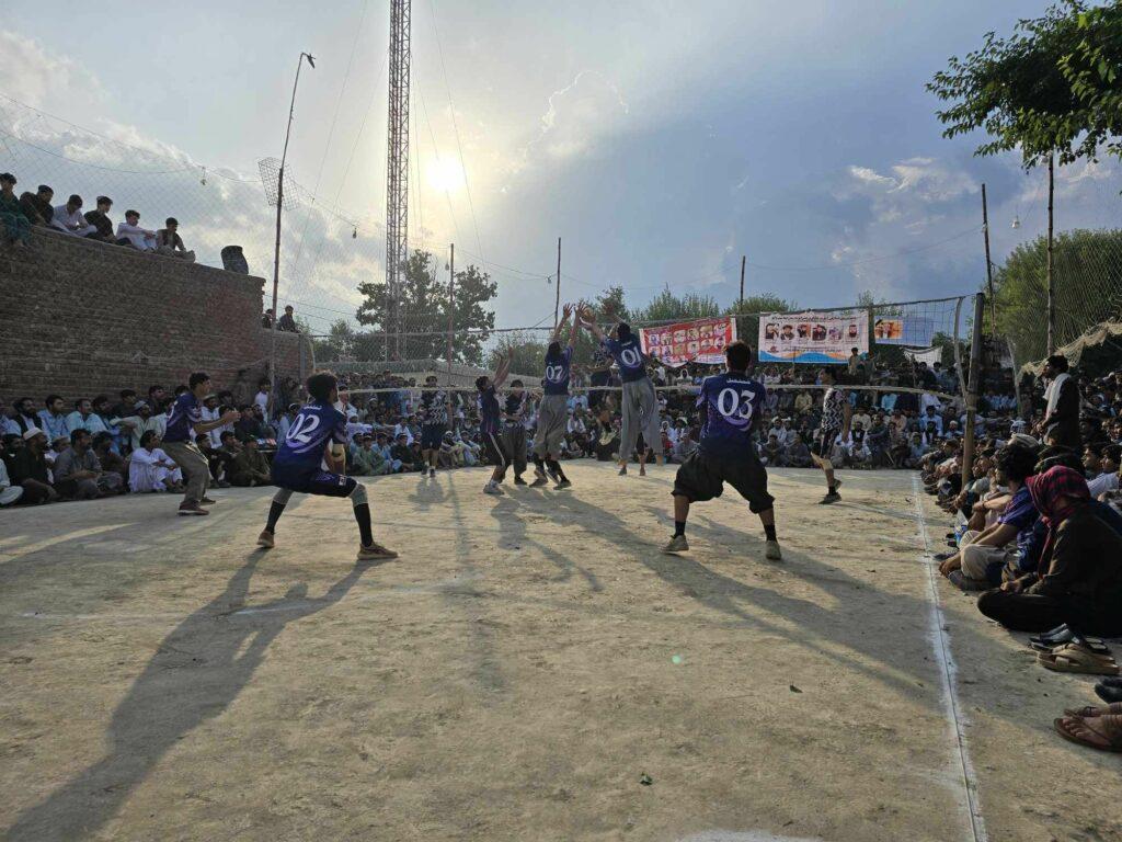 Khost volleyball players demand standard stadium