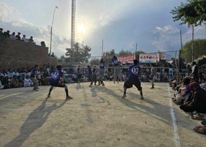 Khost volleyball players demand standard stadium