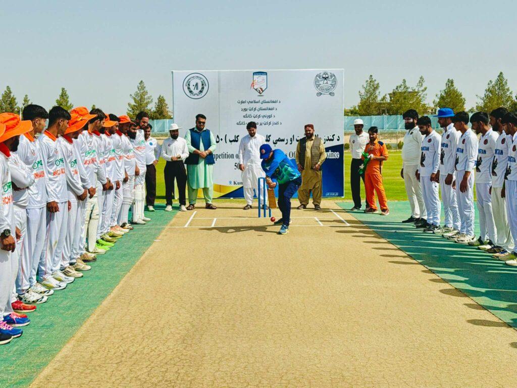 Inter-club crickey tournament begins in Kunduz