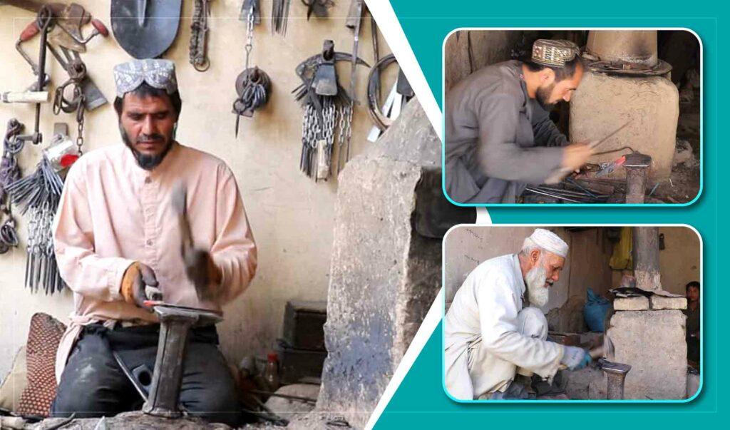 Blacksmiths in Badghis urge protection against imports