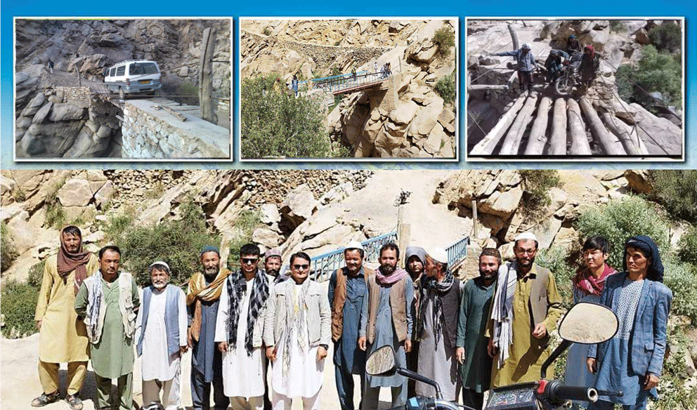 Daikundi residents embark on building bridge on Helmand River