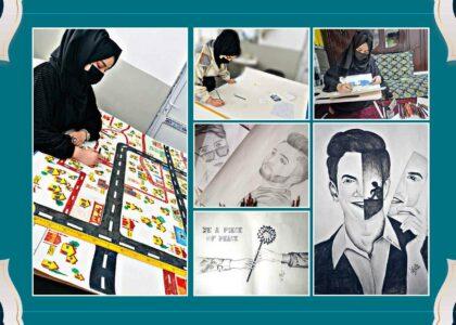 Jawzjan female artists urge government to organise art exhibitions