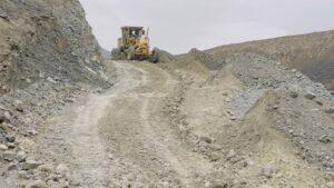 50-km stretch of Panjsher-Badakhshan road built