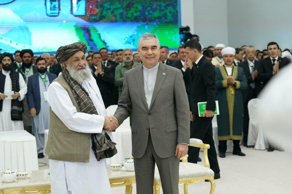 Mullah Hassan meets Turkmen political leader