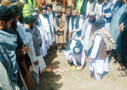 Phase 1 of Shahi canal project begins in Laghman