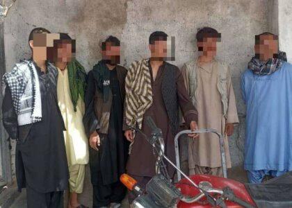 6 robbery suspects arrested in Herat
