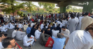 YDA protests for employment of 6,000 doctors in KP