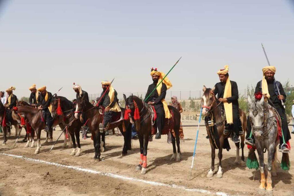 پکتيکا کې د شپږو ولايتونو لوبډلو ترمنځ د نيزه‌وهنې سیالۍ ترسره شوې