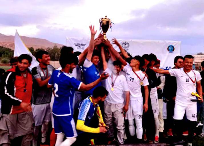 Football Premier League concludes in Bamyan