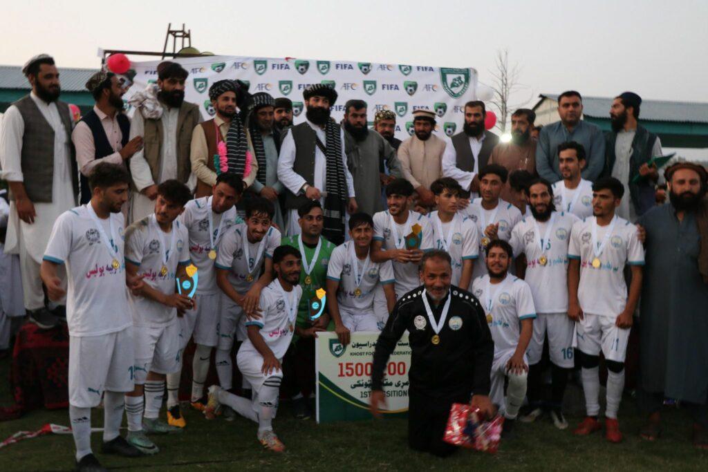 Month-long football tourney concludes in Khost 