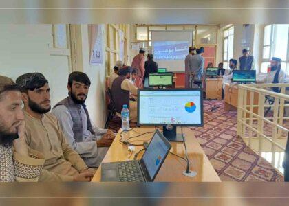 Uruzgan varsity students showcase 19 tech projects