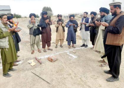 Mosque being built in Ghor for 207th military corps