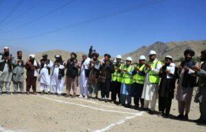 Construction of cargo truck terminal begins in Wardak