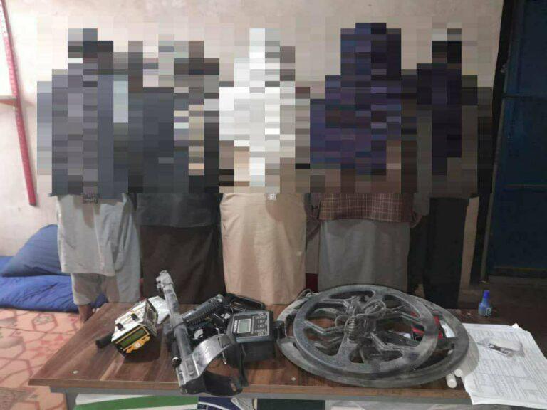 8 people arrested for digging up historic site in Herat