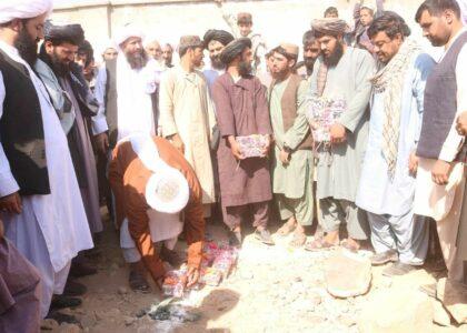 Work launched on 4 school buildings in Helmand