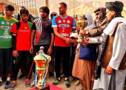 Week-long volleyball tournament ends in Bamyan