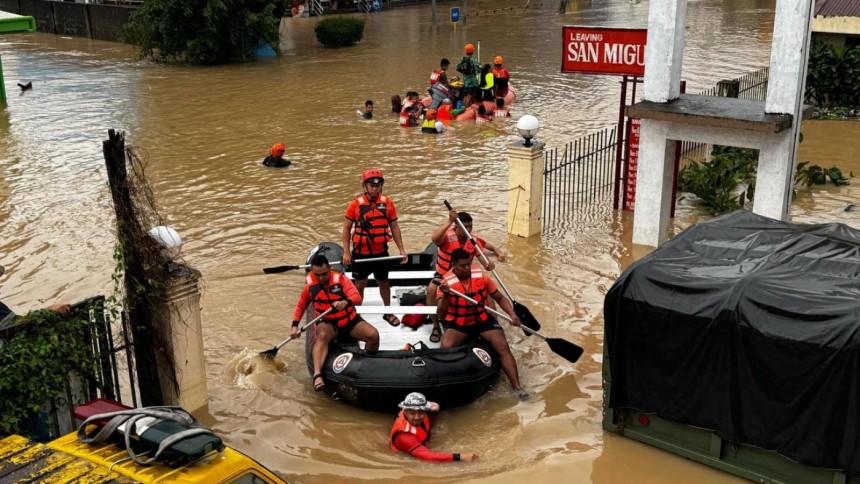 Philippines tropical storm leaves 24 dead,