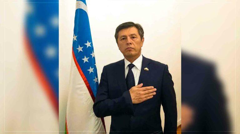 د افغانستان لپاره د ازبکستان نوی سفیر کابل ته رارسېدلی