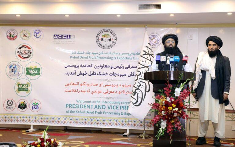مولوي عبدالکبیر: اسلامي امارت د سوداګرو د ستونزو د حل لپاره هڅې نه درېغوي