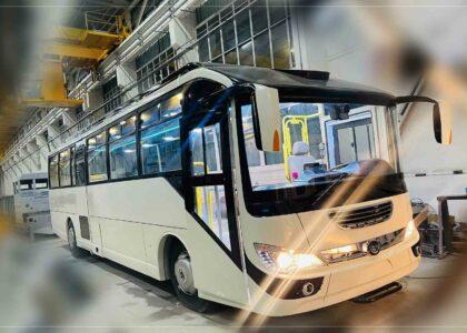 Afghanistan produces bus for urban public transport