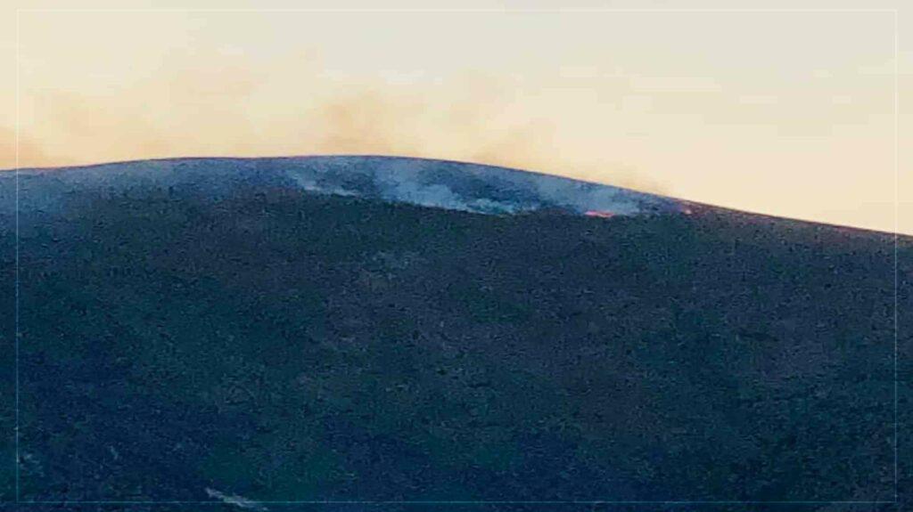 Fire in mountain extinguished in Panjsher