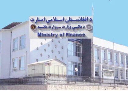 MoF pays off 850 million afs to private firms