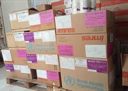 WHO donates medical kits valuing $1.4m to Afghanistan