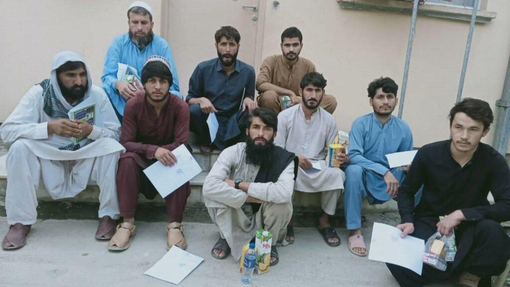 9 Afghan refugees released from Pakistani prisons